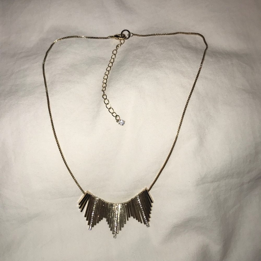 gold necklace
